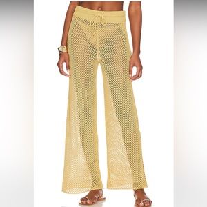 WeWoreWhat - Crochet Drawcord Pant in Desert